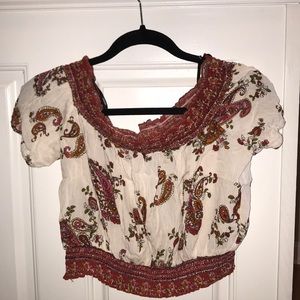 Off the shoulder top